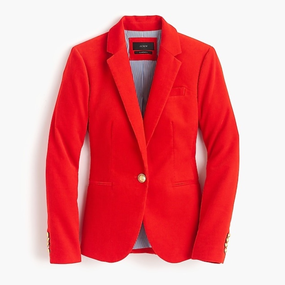 J. Crew Campbell blazer in corduroy